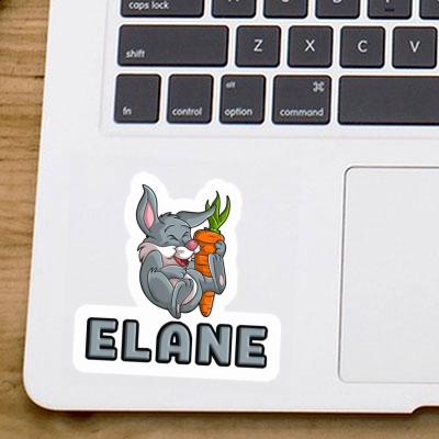 Elane Autocollant Lapin Image