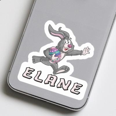 Lapin de rugby Autocollant Elane Image