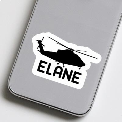 Elane Sticker Helicopter Notebook Image