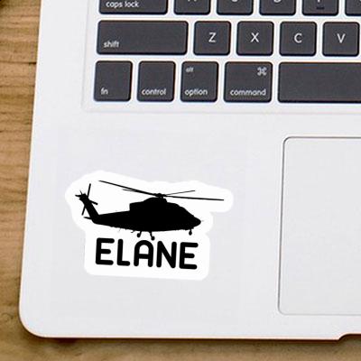 Sticker Elane Helikopter Notebook Image