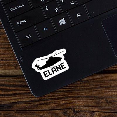 Elane Sticker Helicopter Laptop Image