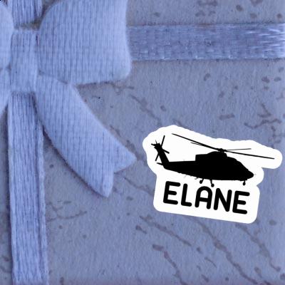 Elane Sticker Helicopter Notebook Image