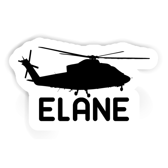 Elane Sticker Helicopter Gift package Image