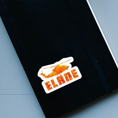 Sticker Helicopter Elane Laptop Image