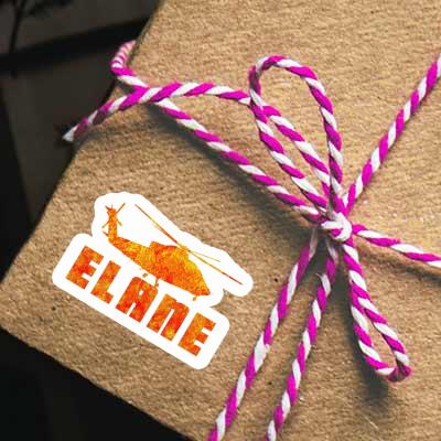 Sticker Helicopter Elane Image