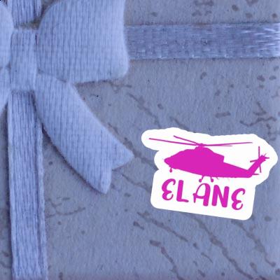 Elane Sticker Helicopter Notebook Image