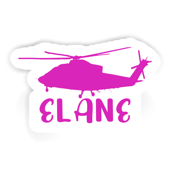 Aufkleber Helikopter Elane Gift package Image