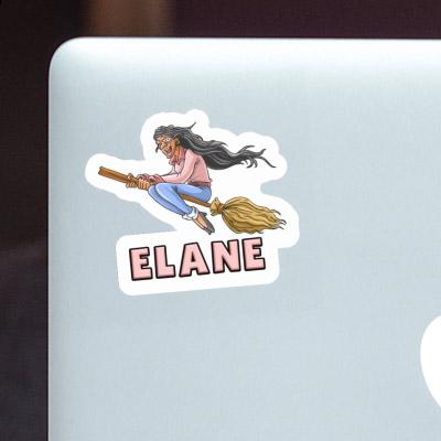 Teacher Sticker Elane Laptop Image