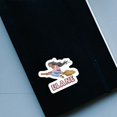 Teacher Sticker Elane Laptop Image