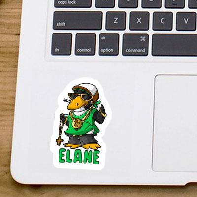 Sticker Elane Hip Hop Penguin Gift package Image