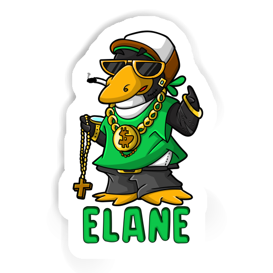 Elane Autocollant Pingouin hip-hop Gift package Image