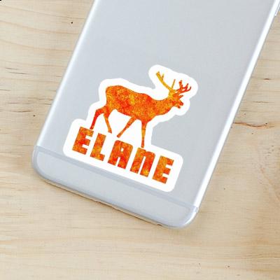 Cerf Autocollant Elane Notebook Image