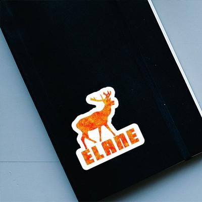 Hirsch Sticker Elane Notebook Image