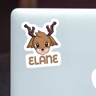 Elane Sticker Hirschkopf Image