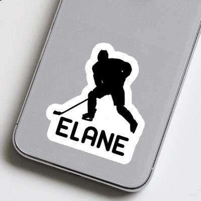 Elane Autocollant Joueur de hockey Gift package Image