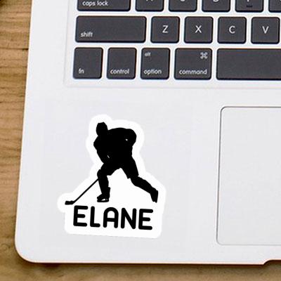 Elane Sticker Hockey Player Gift package Image