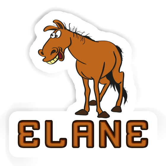 Sticker Horse Elane Laptop Image