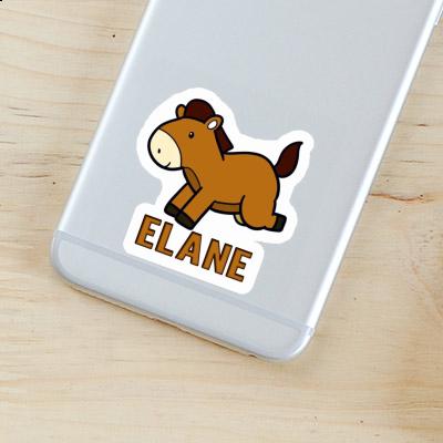 Elane Sticker Horse Notebook Image