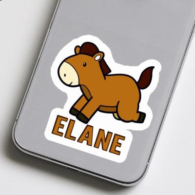 Autocollant Elane Cheval Laptop Image