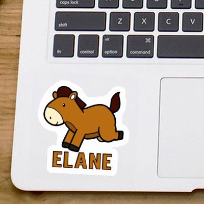 Elane Sticker Horse Notebook Image