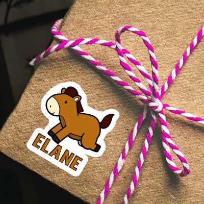 Elane Sticker Horse Image