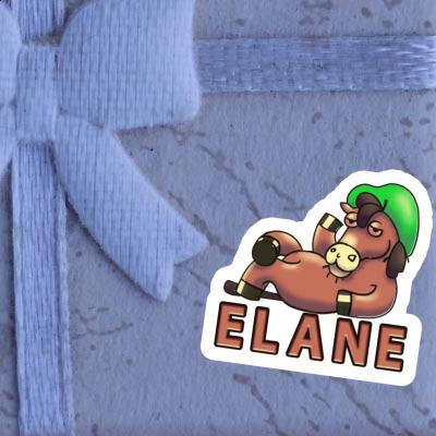 Horse Sticker Elane Notebook Image