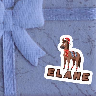 Cheval Autocollant Elane Notebook Image