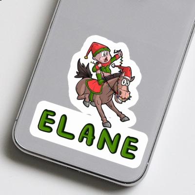 Sticker Elane Pferd Laptop Image