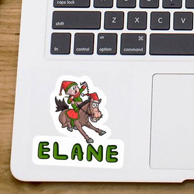 Sticker Elane Pferd Notebook Image