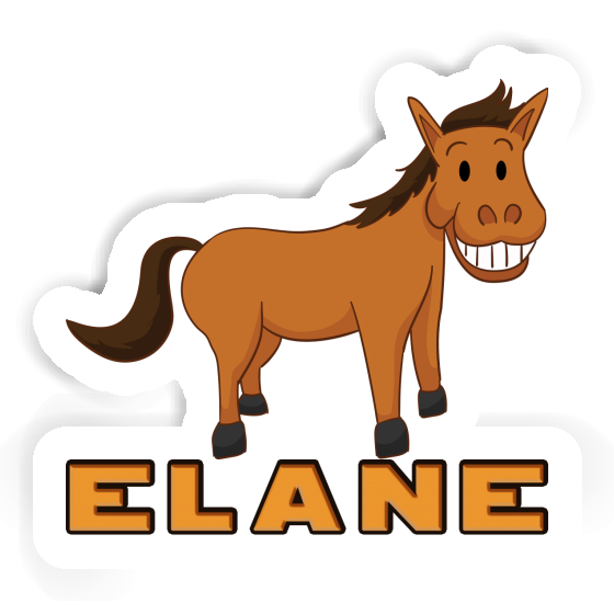 Sticker Horse Elane Notebook Image