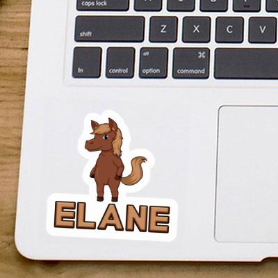 Autocollant Elane Cheval Laptop Image