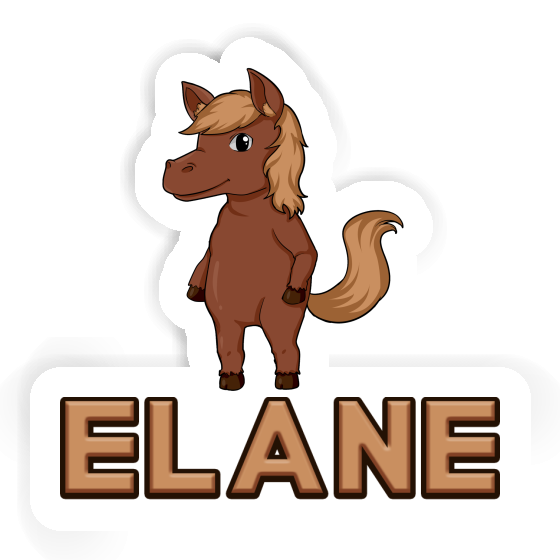 Sticker Horse Elane Notebook Image