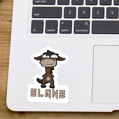 Sticker Horse Elane Laptop Image