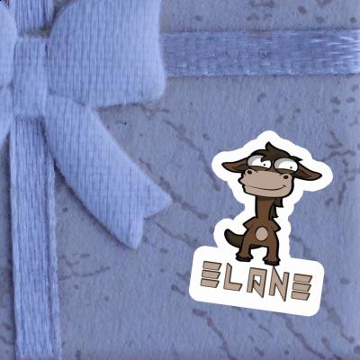 Sticker Horse Elane Notebook Image