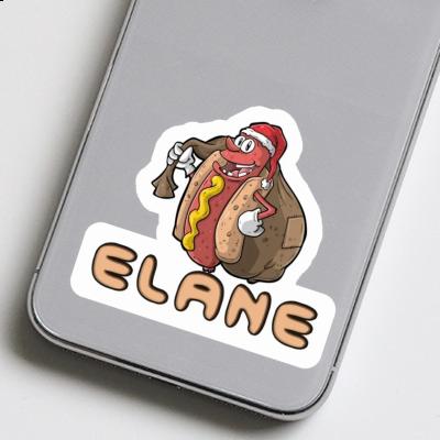 Hot-Dog Autocollant Elane Image