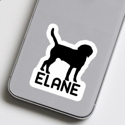 Sticker Elane Dog Notebook Image