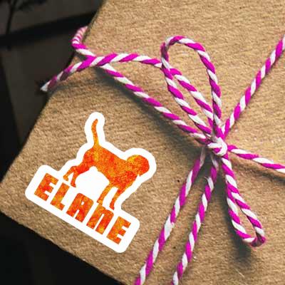 Dog Sticker Elane Gift package Image