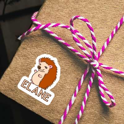 Sticker Elane Hedgehog Image