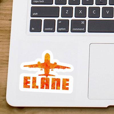 Jumbo-Jet Autocollant Elane Laptop Image