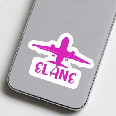 Elane Aufkleber Jumbo-Jet Laptop Image