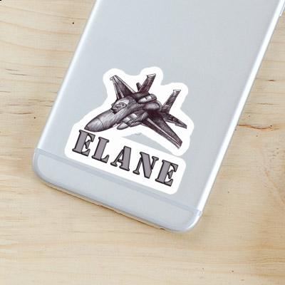 Elane Sticker Jet Notebook Image