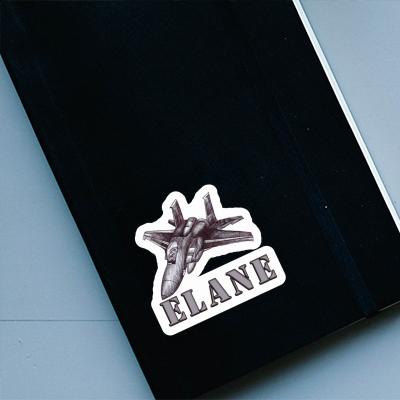 Elane Sticker Jet Laptop Image