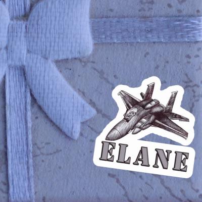 Elane Sticker Jet Notebook Image