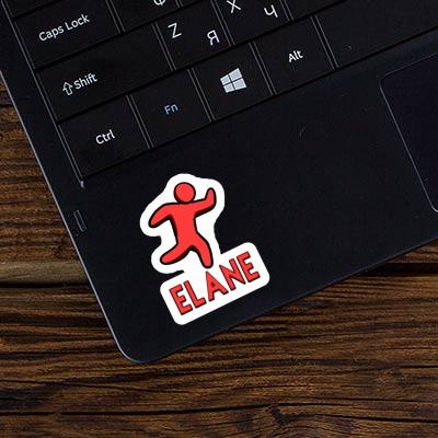 Sticker Elane Jogger Laptop Image