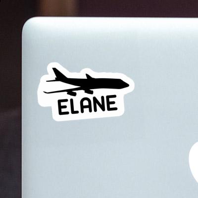 Sticker Jumbo-Jet Elane Notebook Image