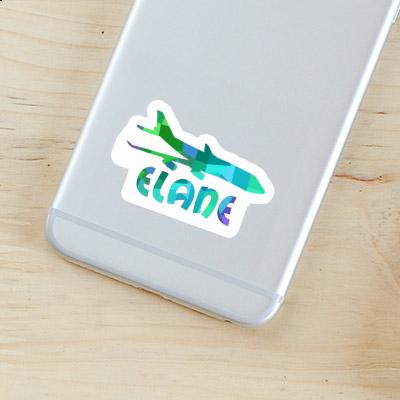 Elane Sticker Jumbo-Jet Notebook Image