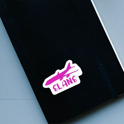 Elane Sticker Jumbo-Jet Notebook Image