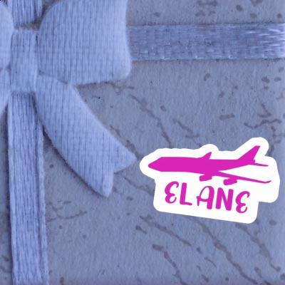 Elane Sticker Jumbo-Jet Image