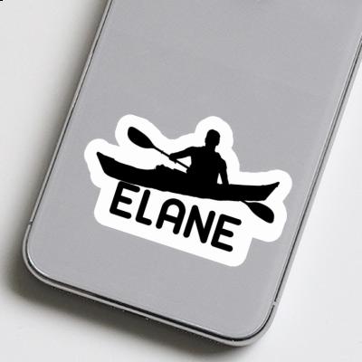 Sticker Elane Kayaker Notebook Image