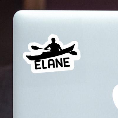 Sticker Elane Kayaker Notebook Image